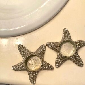 Yankee Candle Black Starfish Holders